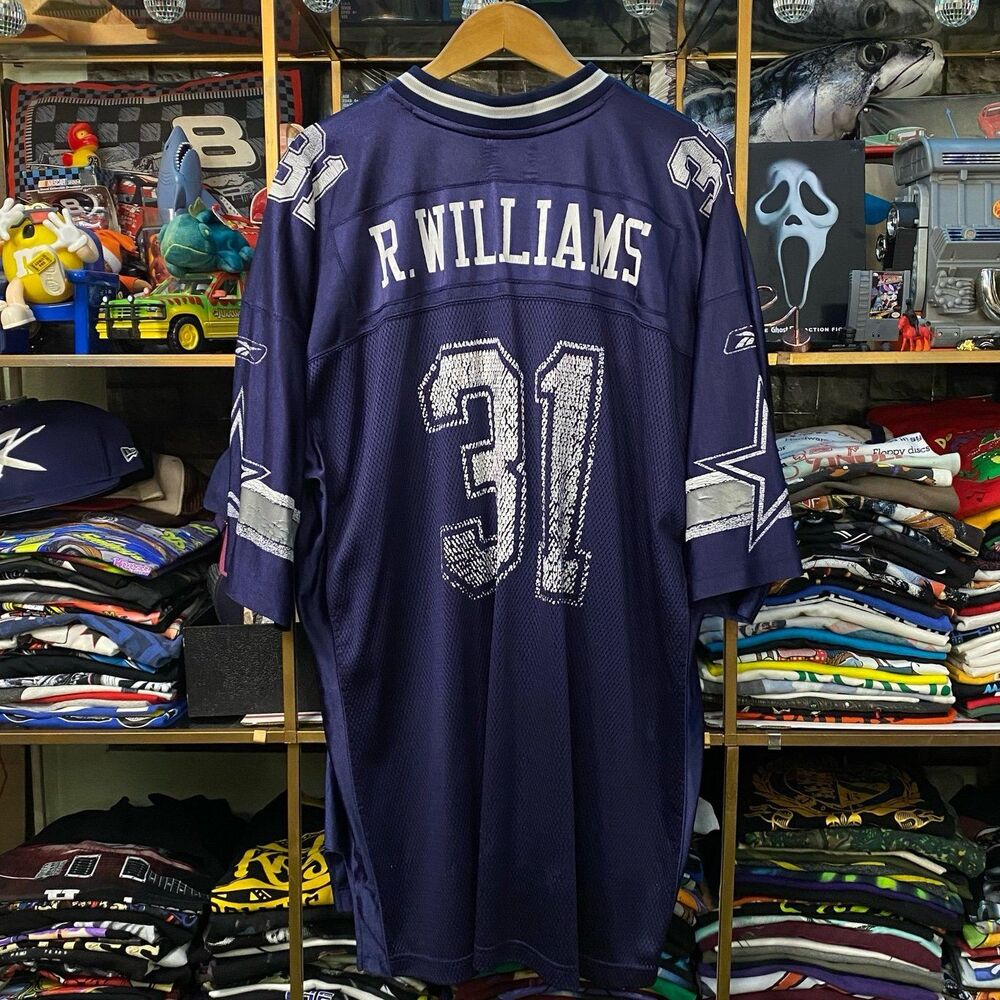 Vintage Y2K Reebok NFL Dallas Cowboys Roy Williams 31 Football Jersey Mens 2XL